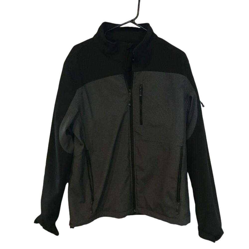 ZeroXposur Black Grey Performance Jacket Mens Large